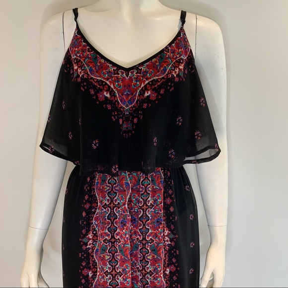 Casual Patterned Maxi Dress - Picture 2 of 8